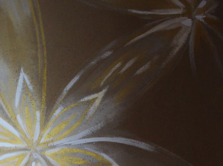 Blume des Lebens im Therapieraum