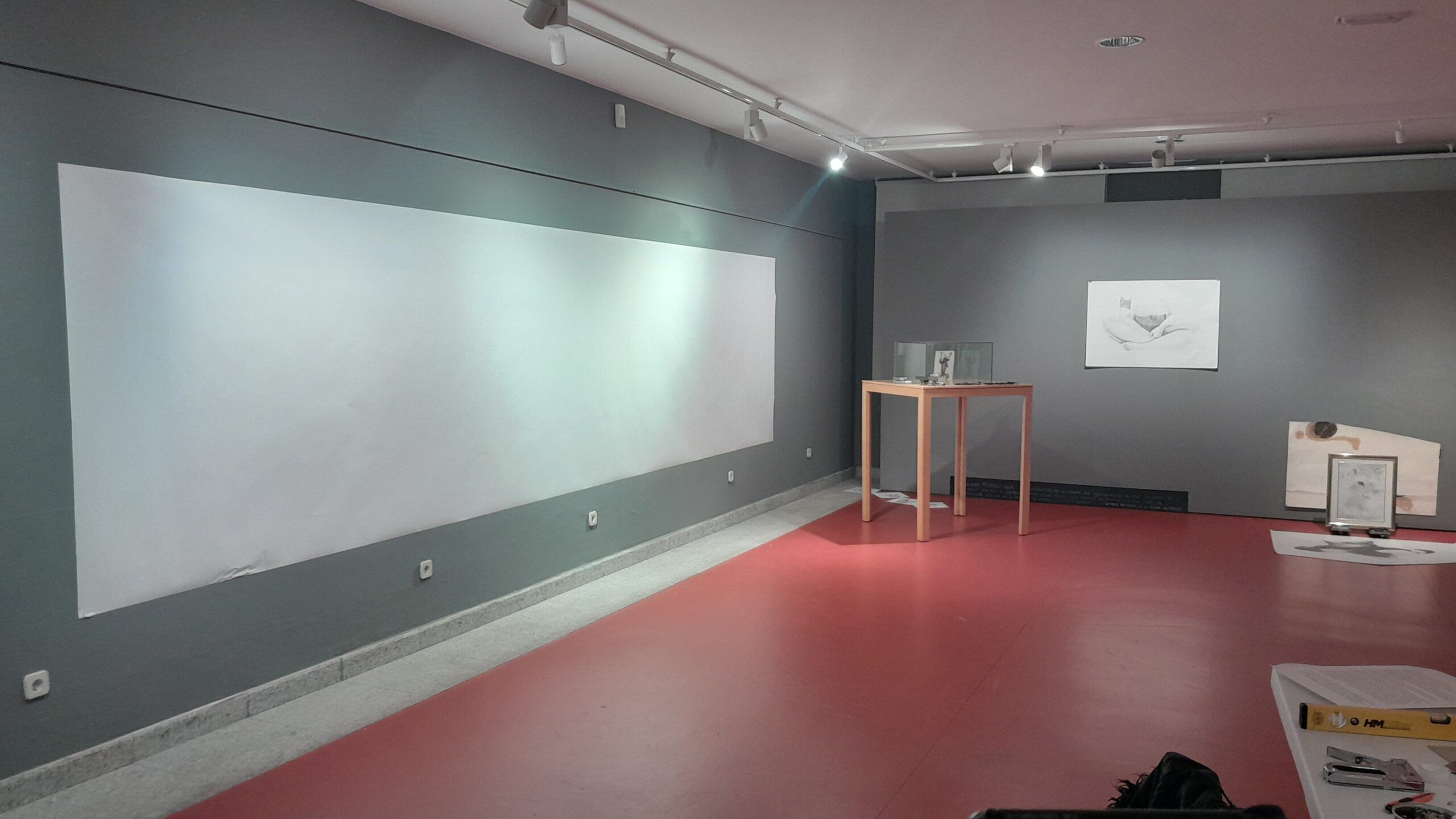 Escombros de grafito. Destrucción en progreso